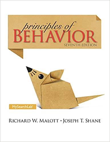 Principles of Behavior (7th Edition) BY Malott - Orginal Pdf